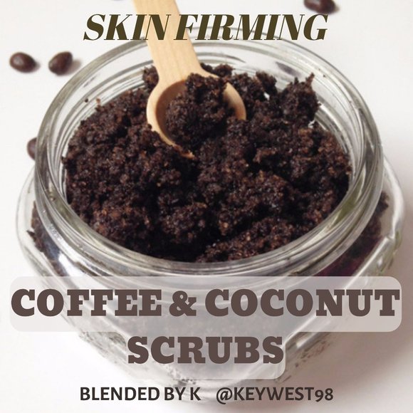 Hand Crafted Other - LAST CHANCE ~ Blended by K's Coffee & Coconut Body Scrubs - 8 oz